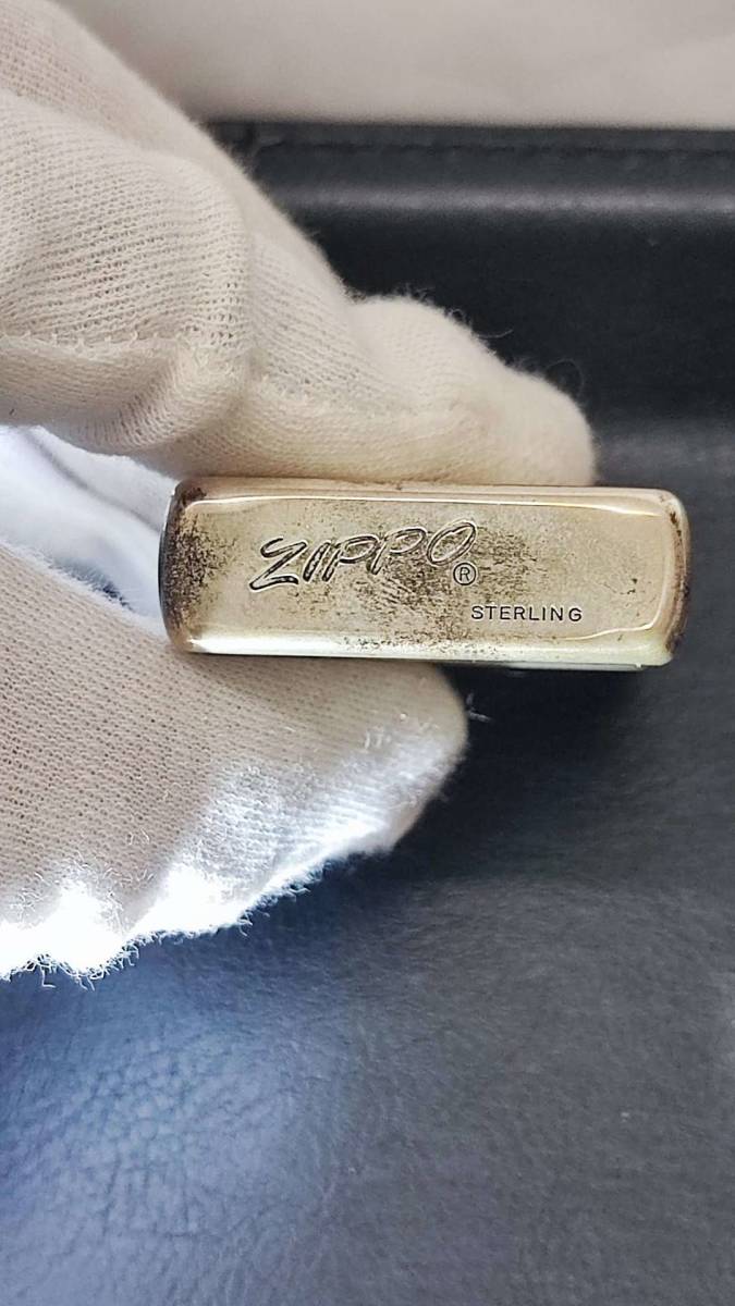 ＃3736　Ｓｔｅｒｌｉｎｇ Ｓｉｌｖｅｒ ＺＩＰＰＯ　＃１５　High Polish　１９８０年代中頃 ～１９９０年製造　着火跡なし　未使用品_画像2