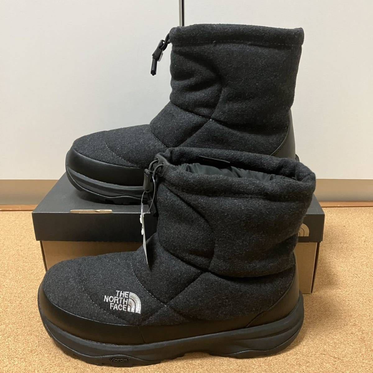 THE NORTH FACE ノースフェイス Nuptse Bootie Wool V Short ヌプシ ショートブーティー ウール ウィンターブーツ CW 26.0cm 送料込み_画像6