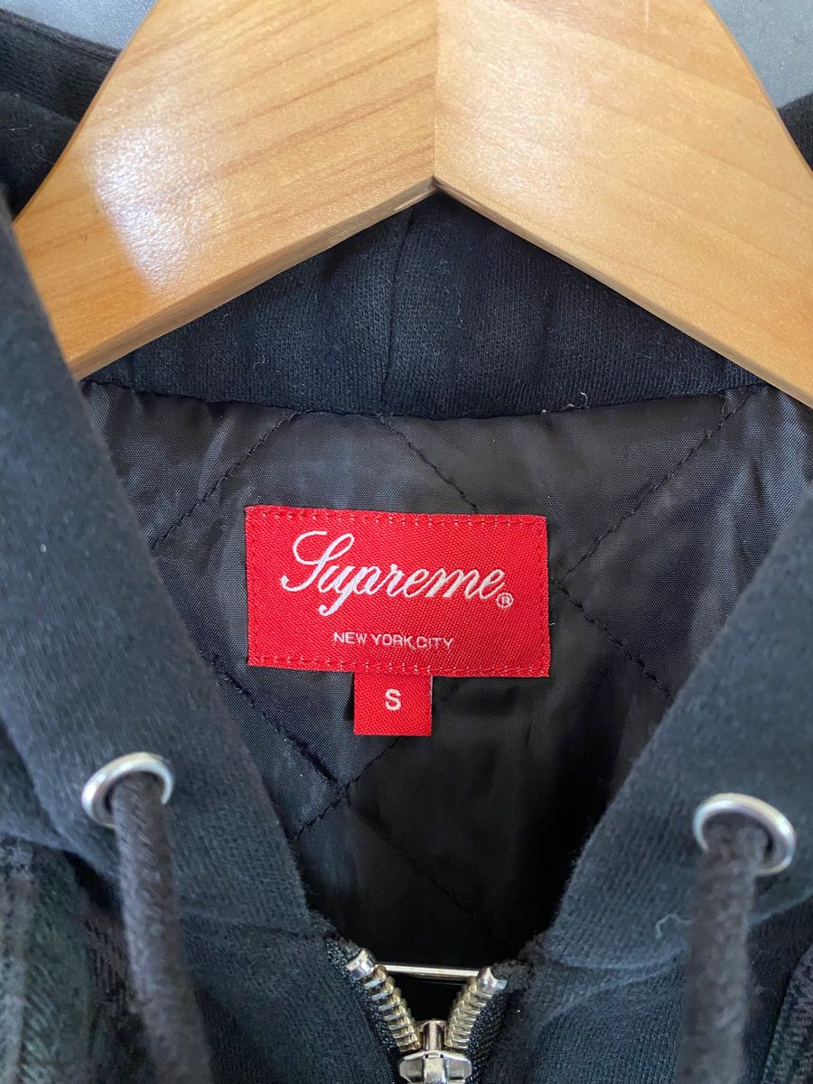 Supreme Hooded Flannel Zip Up Shirtフーデッド フランネル Supreme Hooded Flannel Zip Up Shirtフーデッド フランネル