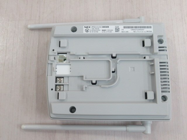 ▲ΩZZT 979 o 保証有 NEC IP5D-CS-D2 Aspire WX マルチゾーンコードレスアンテナ 接続装置 23年製 綺麗目_画像2