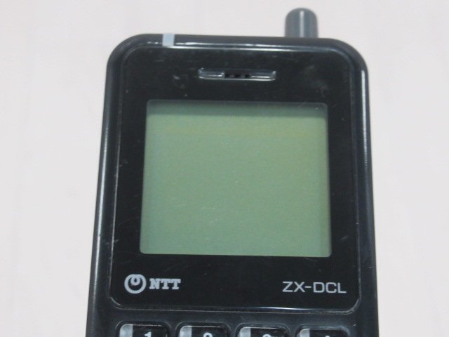 ΩZZT 995 o 保証有 NTT ZX-DCL-PS-(1)(K) αZX デジタルコードレス 21年製 Ver.7.00 電池付・祝10000!取引突破!!_画像3