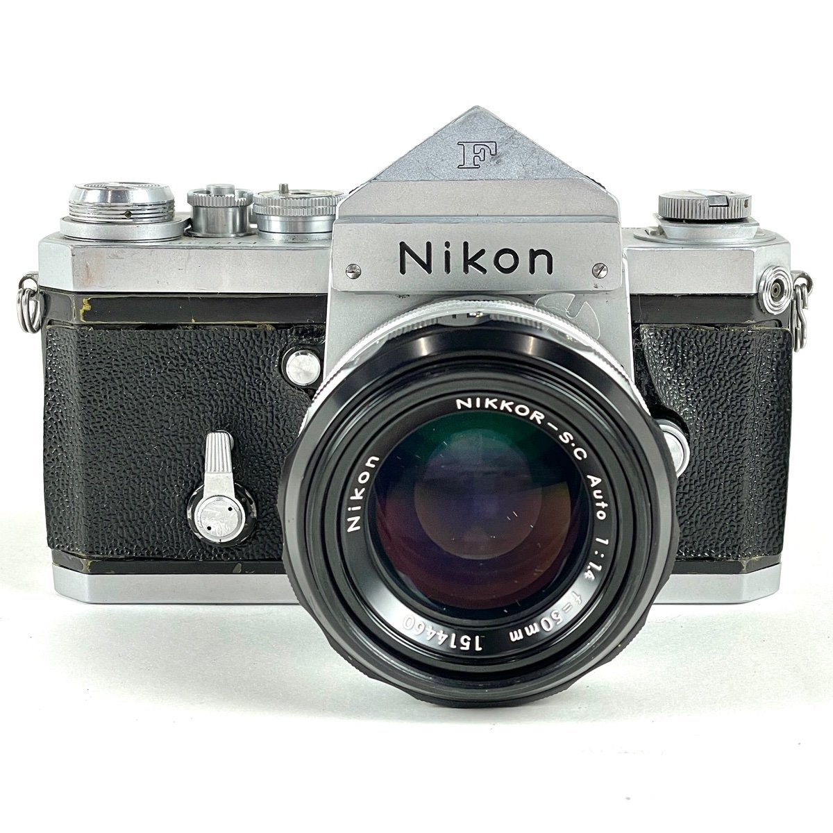 動作良好 NIKON F 後期 アイレベル シルバー 50mm F1.4 Yahoo!オークション - ニコン Nikon F アイレベル シルバー +