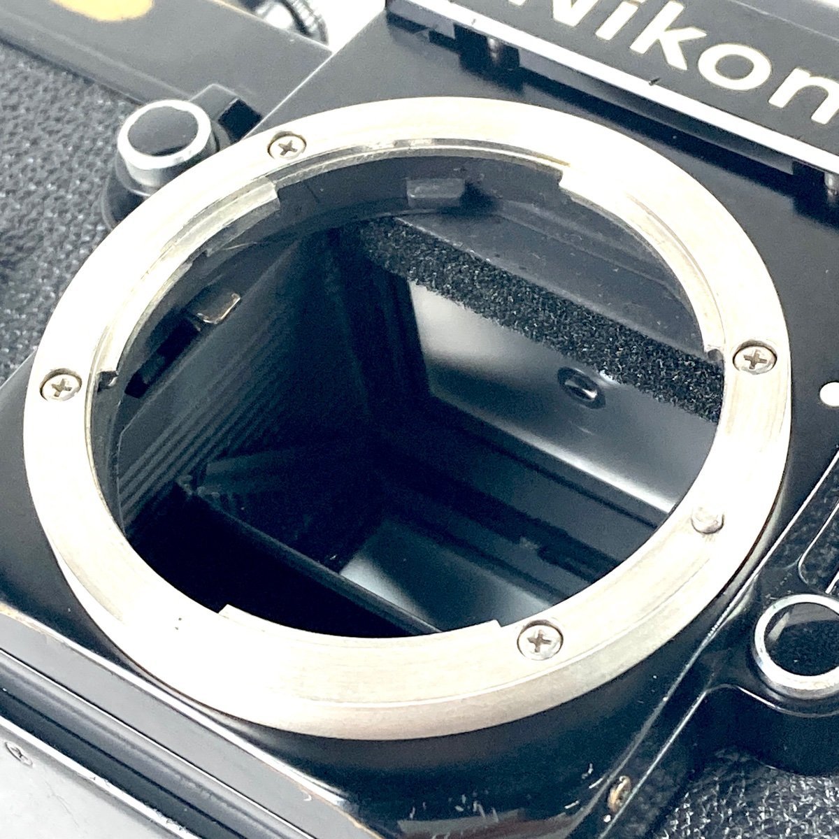 ニコン Nikon F2 アイレベル ブラック + AF NIKKOR 85mm F1.8 フィルム マニュアルフォーカス 一眼レフカメラ 【中古】_バイセル 31056_6