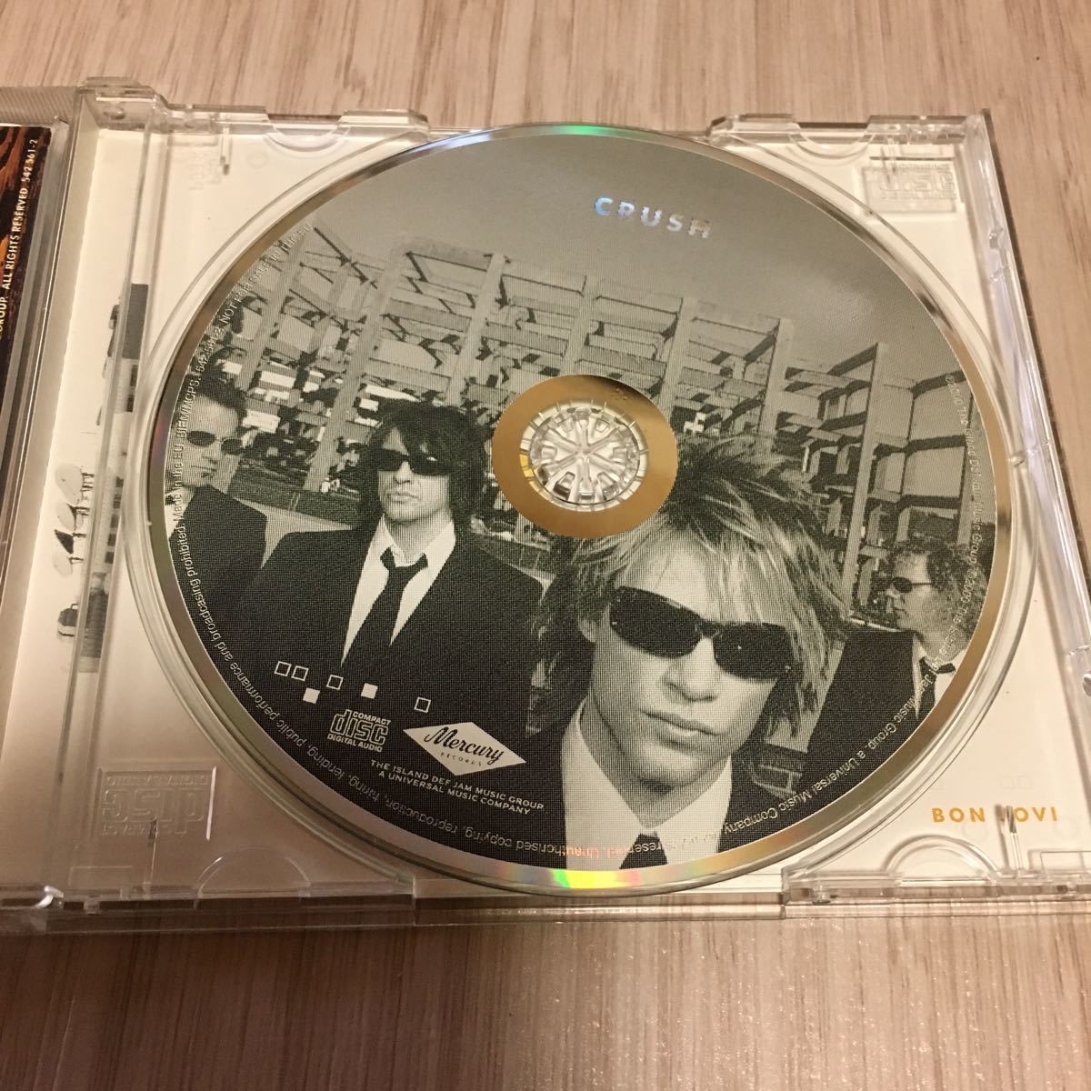 BON JOVI ボン・ジョヴィ 直筆サイン入りCD CRUSH EU盤_画像3