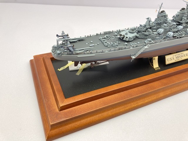 フランクリンミント？ U.S.S.MISSOURI バトルシップ BB-63 ※まとめて取引・同梱不可 [50-6965]_画像6