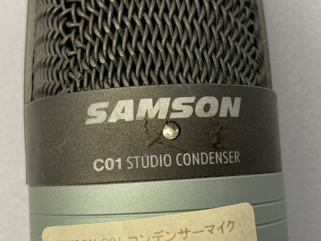 SAMSON C-01 コンデンサーマイク ※まとめて取引・同梱不可 [FM2805q]_画像3