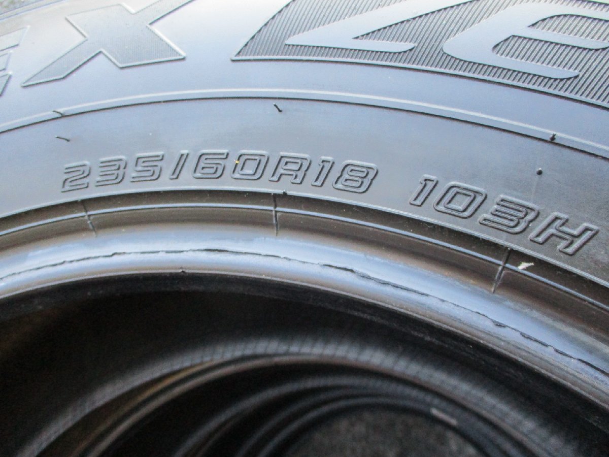 【中古タイヤ4本セット】ファルケン ZIEX ZE310A 235/60R18 2021年製造 バリ山 イボ付き_画像3