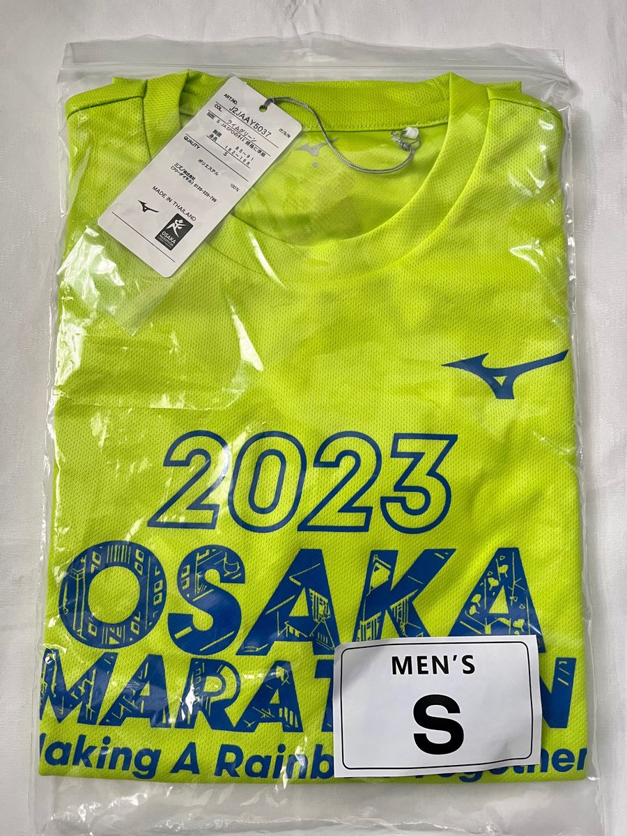 大阪マラソン2023年　参加記念Tシャツ