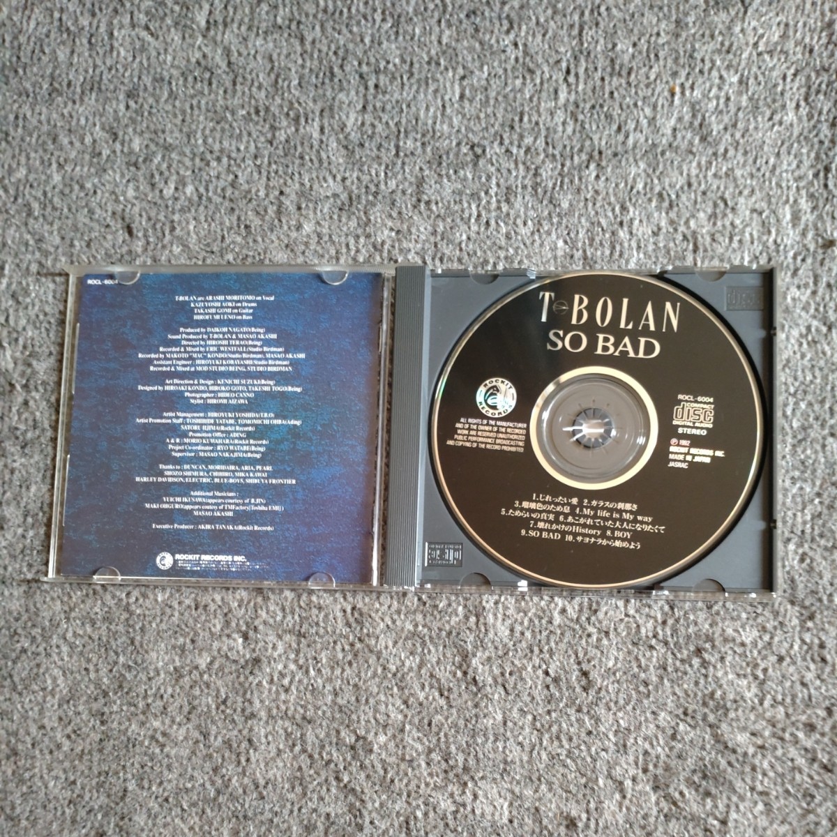 T-BOLAN CD / SO BAD / T-BOLAN / アルバム２枚セット_画像5