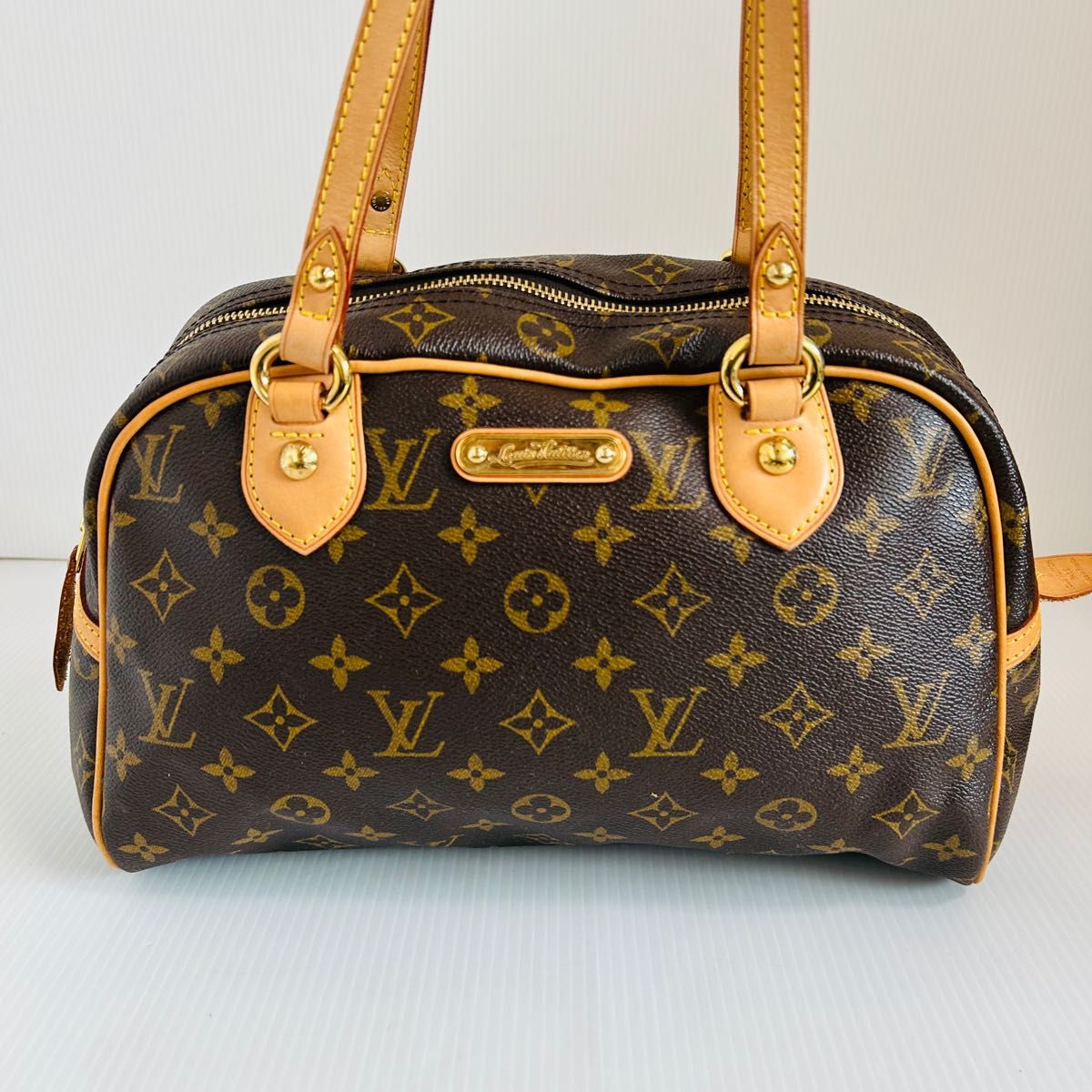 【美品】ルイヴィトン　モノグラム　モントルグイユPM ショルダーバッグ　トートバッグ　ハンドバッグ　LOUIS VUITTON