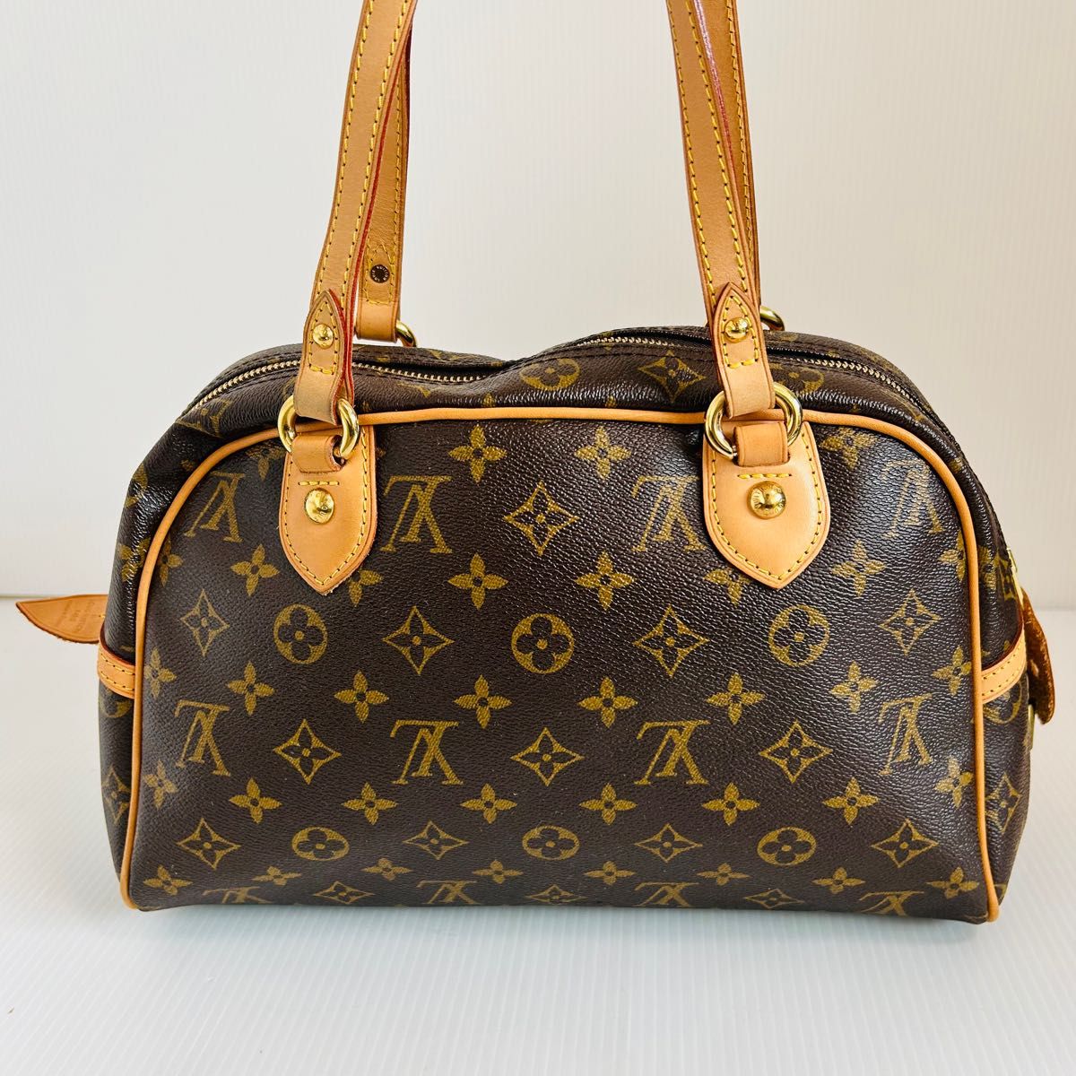 【美品】ルイヴィトン　モノグラム　モントルグイユPM ショルダーバッグ　トートバッグ　ハンドバッグ　LOUIS VUITTON