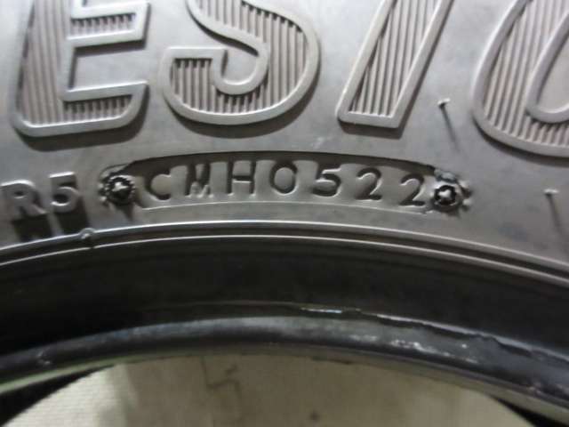 中古タイヤ 175/80R15 ブリヂストン DURAVIS R207 6ｍｍ 2022年式 2本セットの画像7