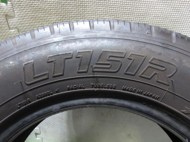 中古タイヤ　185/75R15　ヨコハマ　LT151R　8ｍｍ　2022年式　6本セット_画像6