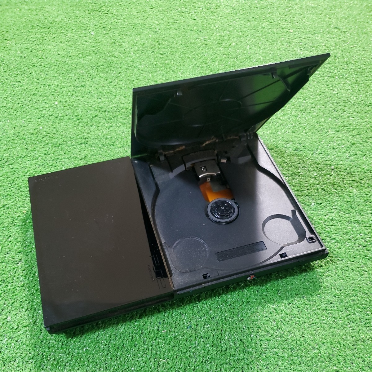 SONY ソニー PS2 本体 SCPH-90000 ブラック 動作確認済み 人気モデル プレステ2 PlayStation2 薄型 オススメ ゲーム機器_画像3