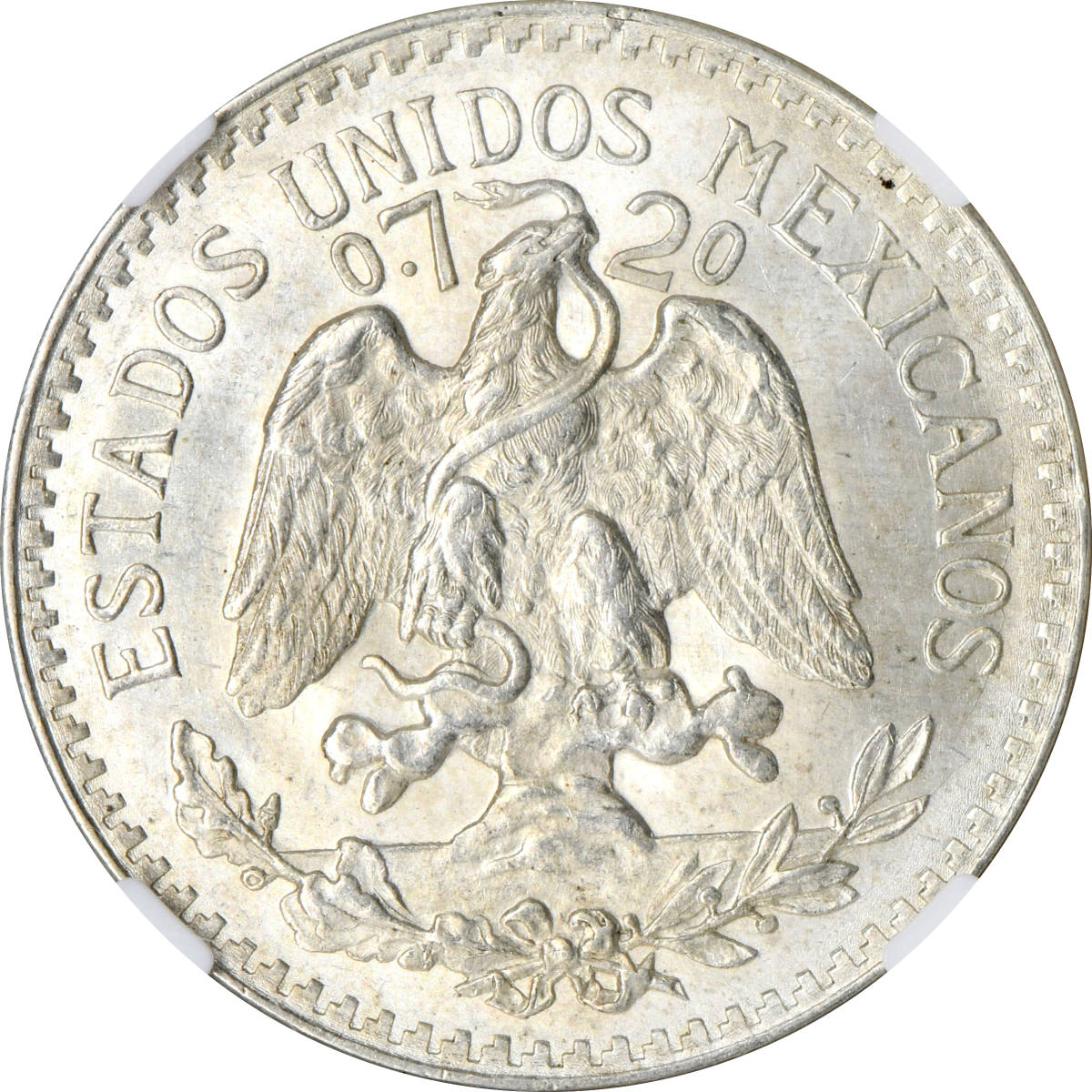 1円〜1943M メキシコ 50C銀貨 NGC MS63 未使用 世界コイン 古銭 貨幣