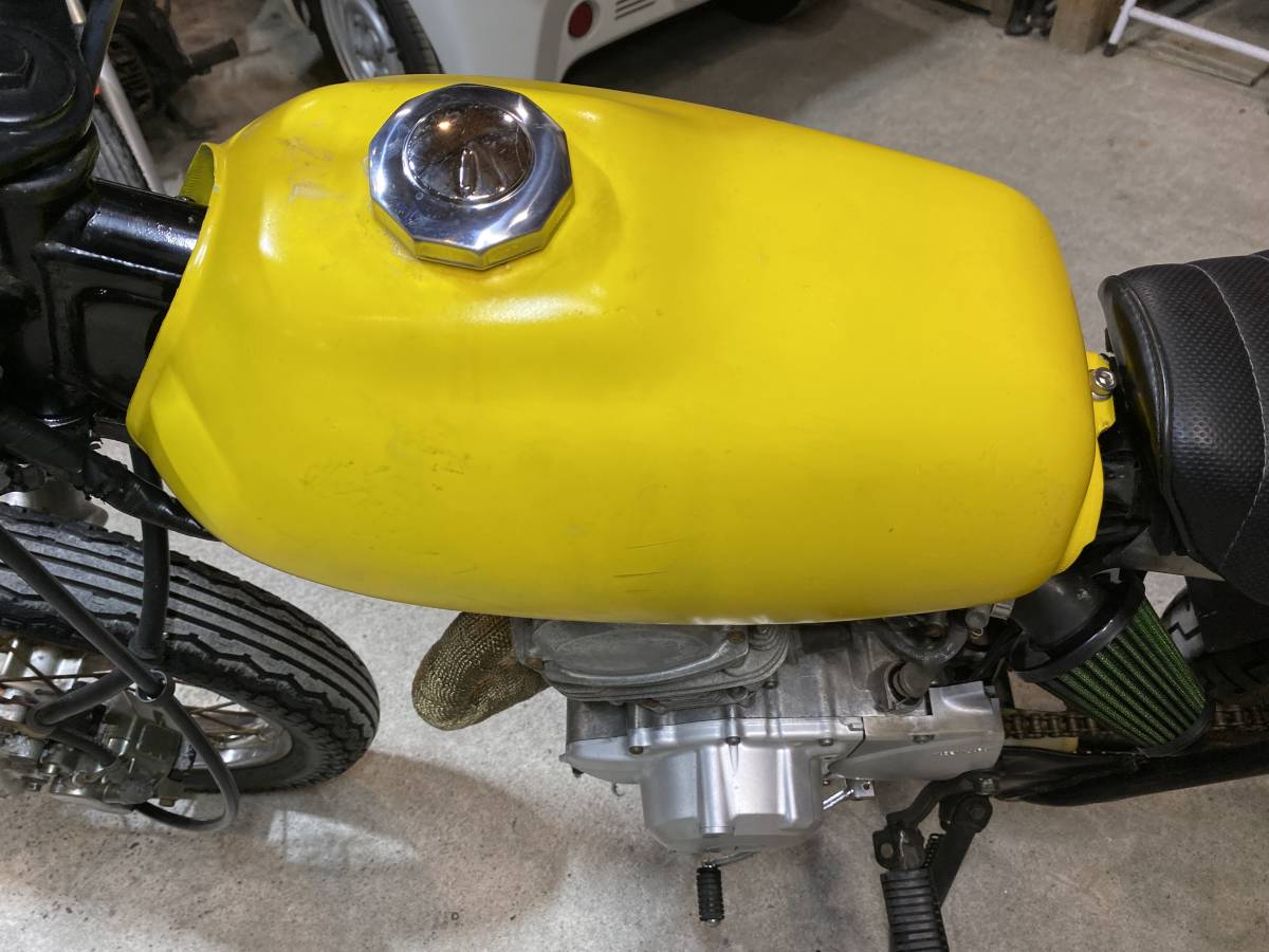 茨城より)R&Pタンク 6208km 4WP 96年 ヤマハ SR125 黄色 シート 茨城より)R&Pタンク 6208km 4WP 96年 ヤマハ SR125 黄色 シート