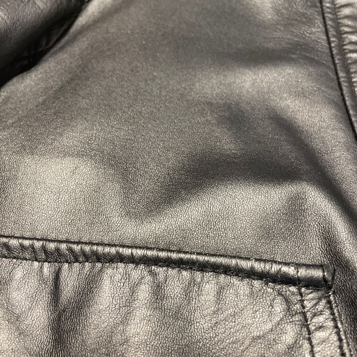 ジルスチュアート　皮革　ジャケット　ブラック　Sサイズ　 レザージャケット ジャケット シングルライダース 革ジャン 黒