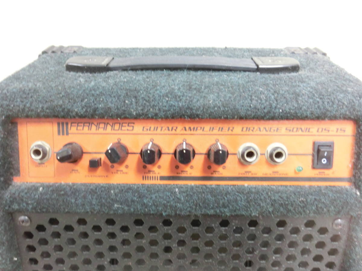 Fernandes Fernandes Orange Sonic Guitar Amplifier Combo Os 15 Operation Ok N7951 Real Yahoo Auction Salling Fernandes Fernandes Orange Sonic Guitar Amplifier Combo Os 15 Operation Ok N7951 Real Yahoo Auction Salling