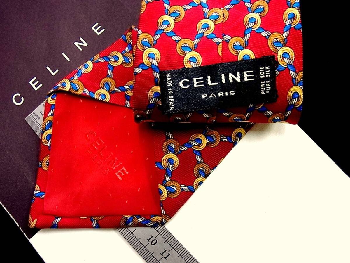 ◇SALE◇状態並◇№6300◇セリーヌ【ＣＥＬＩＮＥ】ネクタイ_画像2