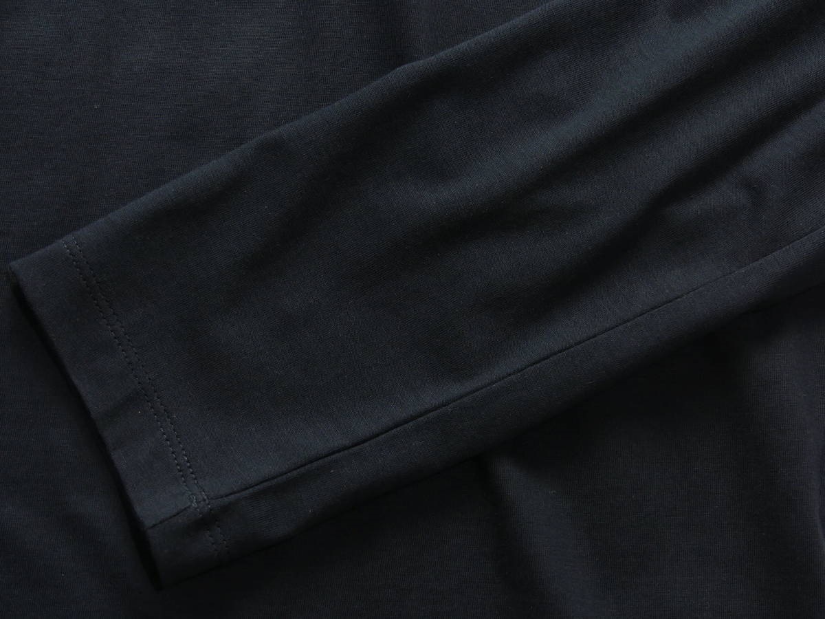 アルマーニ　EA刺繍ステッチ　濃紺ロンT　長袖Tシャツ　日本サイズS相当_画像5