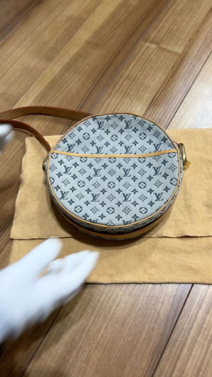 【送料無料】LOUIS VUITTON ルイヴィトン　ジャンヌGM  モノグラムミニ　キャンバス　斜め掛けショルダーバッグ　廃盤！