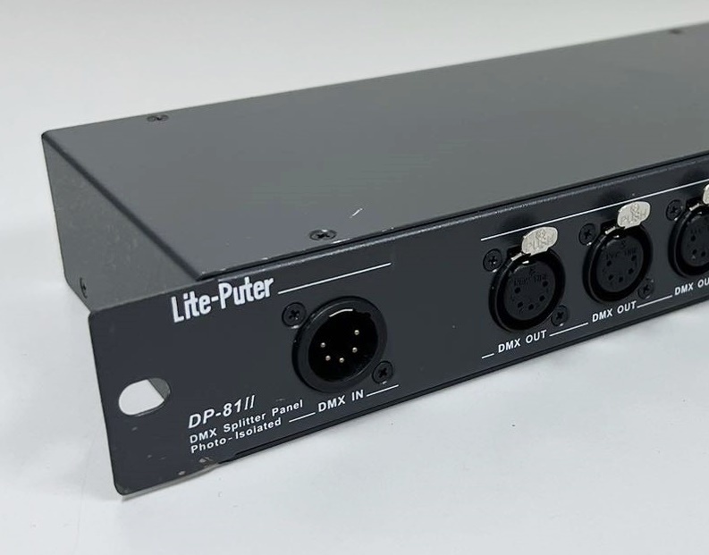 Lite-Puter　DP-81II　DMXスプリッター 通電確認のみ　 現状品_画像6