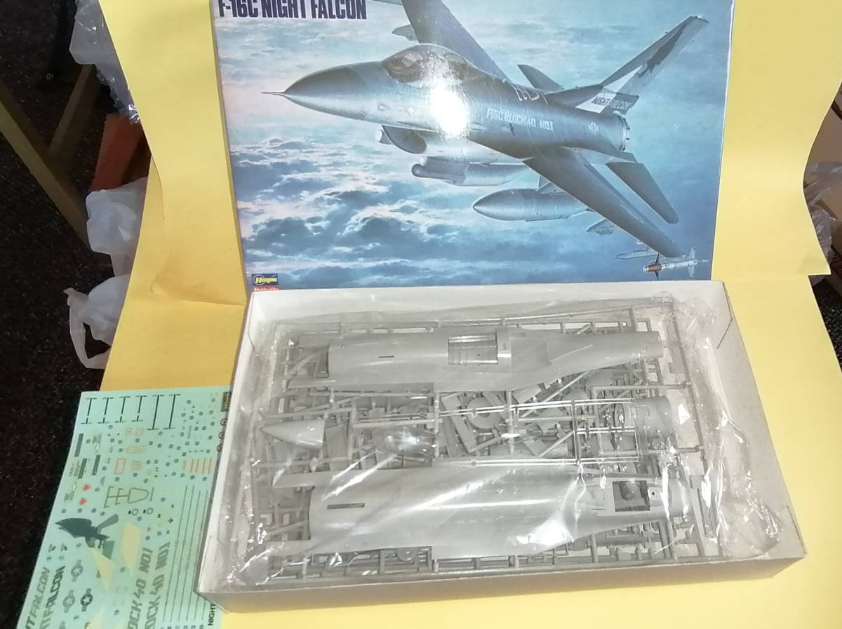 ハセガワ　F-16C　1/48　ナイト　ファルコン　保管品　_画像4