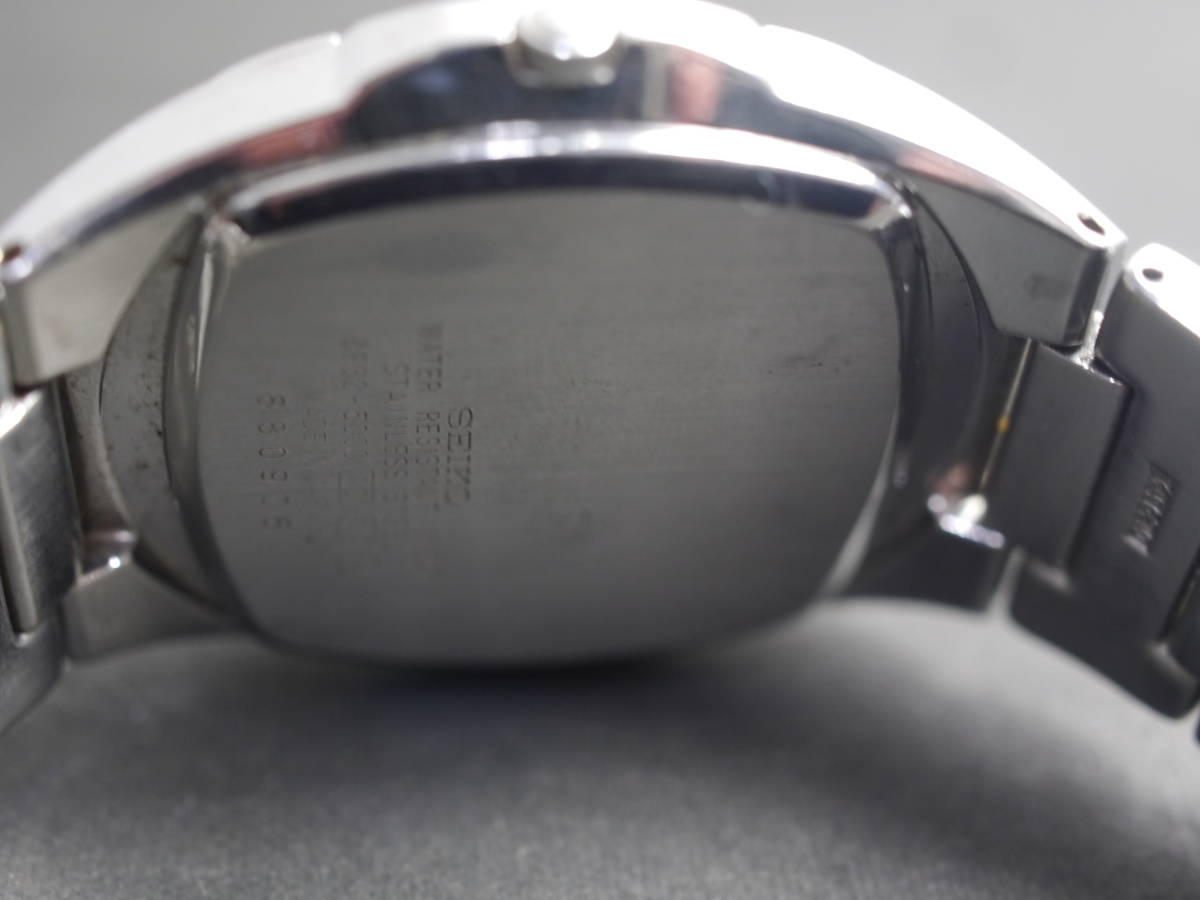 セイコー SEIKO パーペチュアルカレンダー 3針 デイト 純正ベルト 8F32-5000 男性用 メンズ 腕時計 日本製 W379_画像7