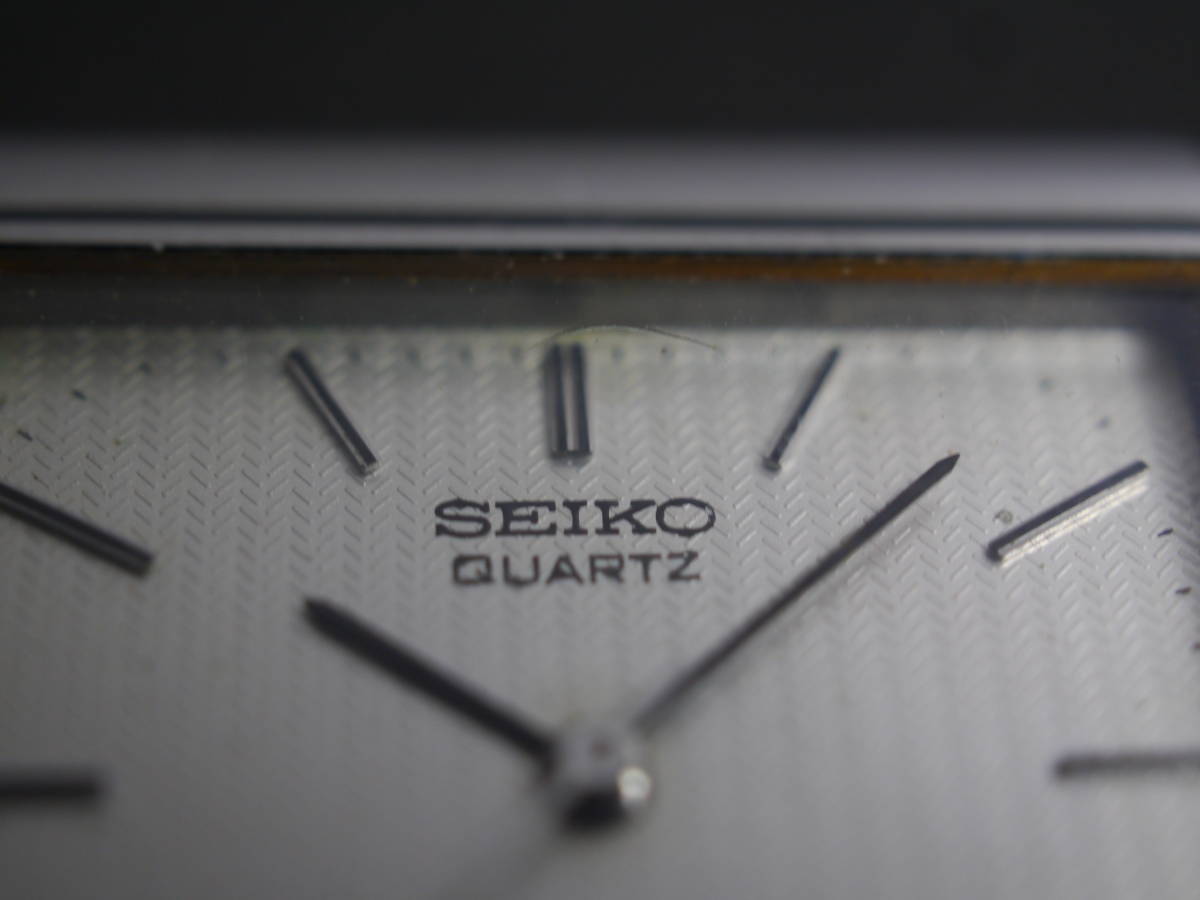 セイコー SEIKO エンブレム emblem クォーツ 3針 4120-5020 男性用 メンズ 腕時計 W408 稼働品_画像2