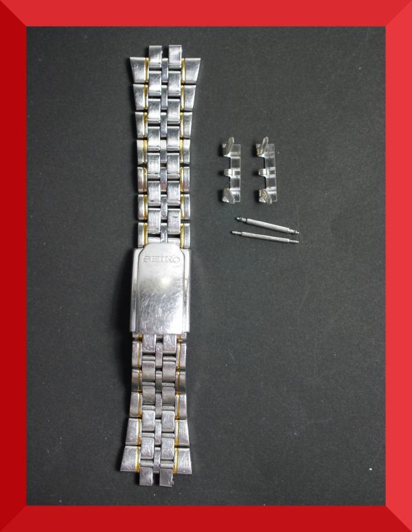 セイコー SEIKO 腕時計 ベルト 18mm 男性用 メンズ W423_画像1