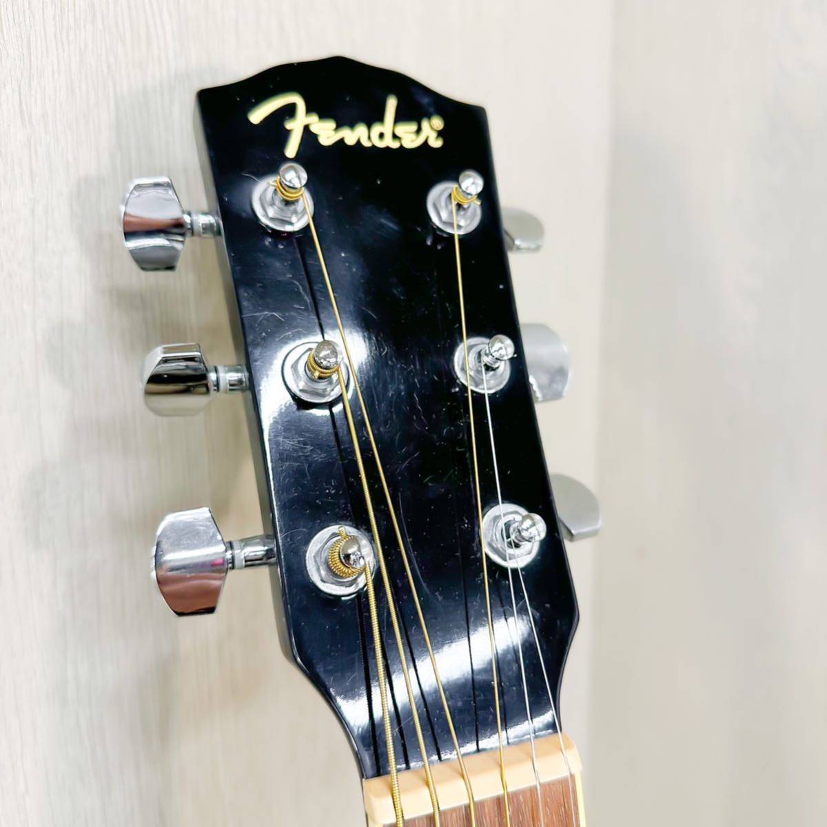 ◯【売り切り】Fender CD-140SCE Dreadnought Walnut Fingerboard Natural フェンダーエレアコ アコースティックギター ケース付 _画像5