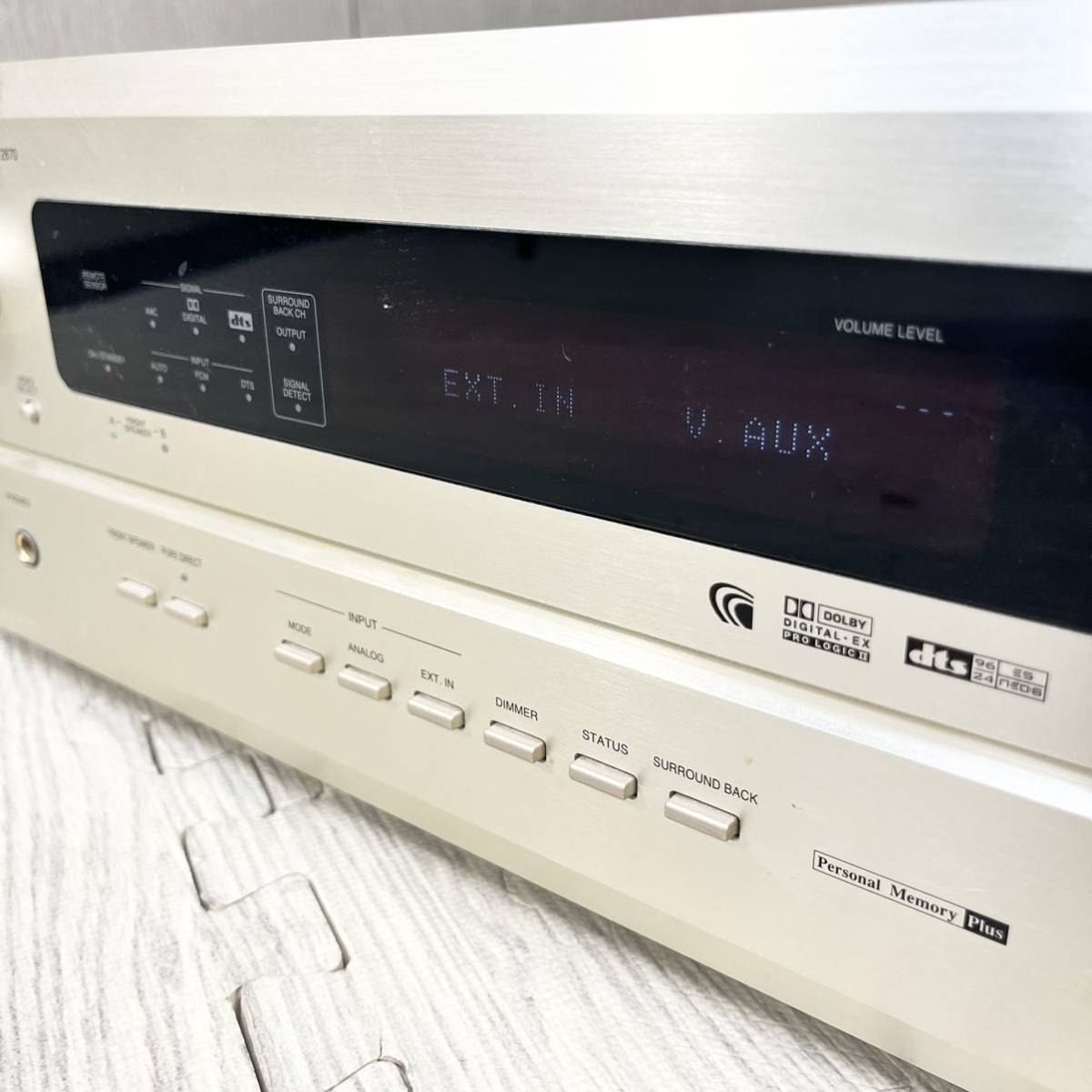 【売り切り】★現状品★DENON デノン サラウンドアンプ AVC-2870 アンプ オーディオ機器 音響機材 通電確認済み _画像7