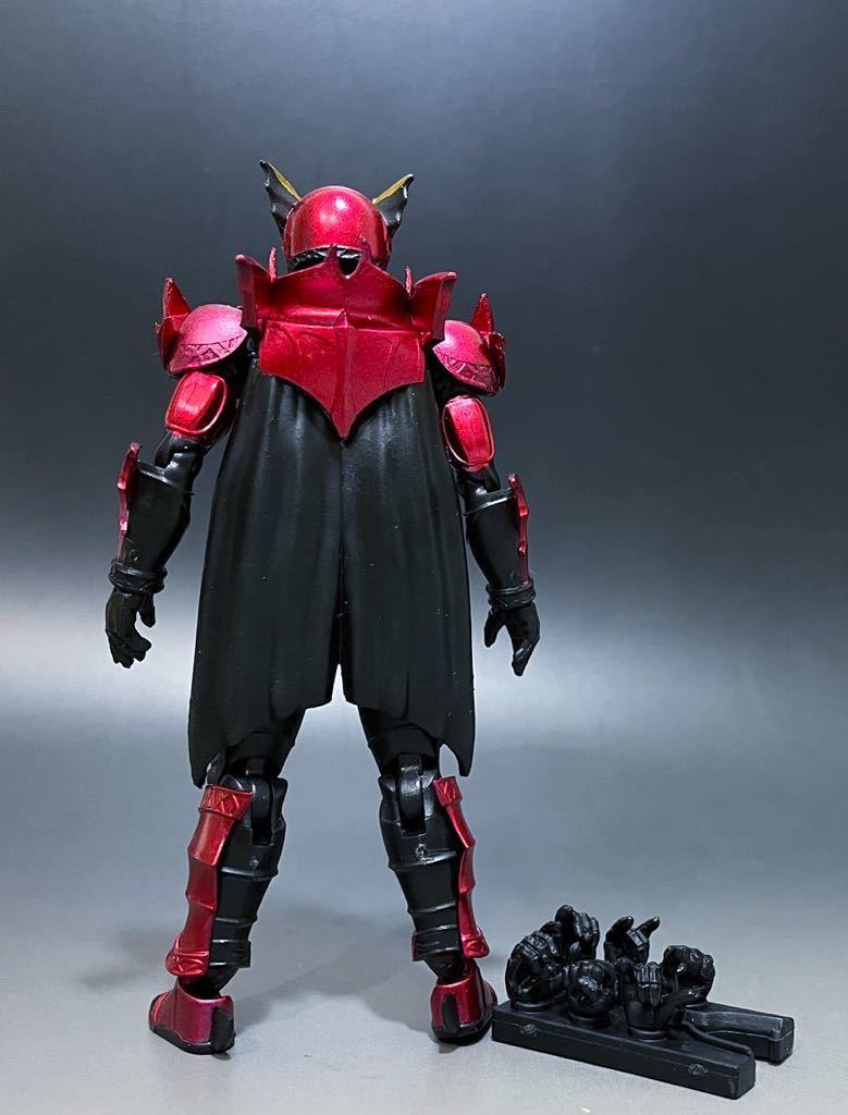 SHODO-O 仮面ライダー ダークキバ 開封中古品 掌動 仮面ライダーキバ_画像2