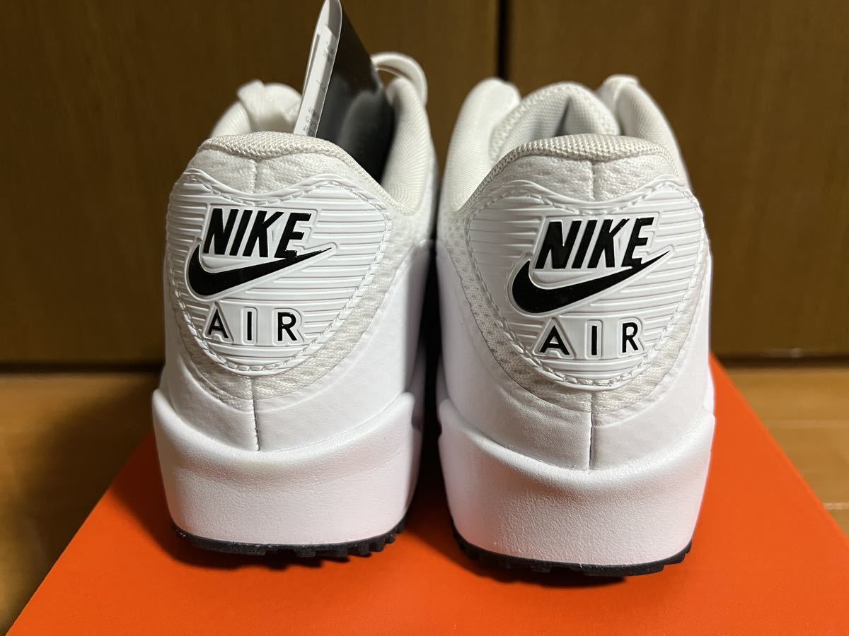 * new goods *NIKE Nike air max 90G golf shoes 24cm AIR MAX 90 G white 