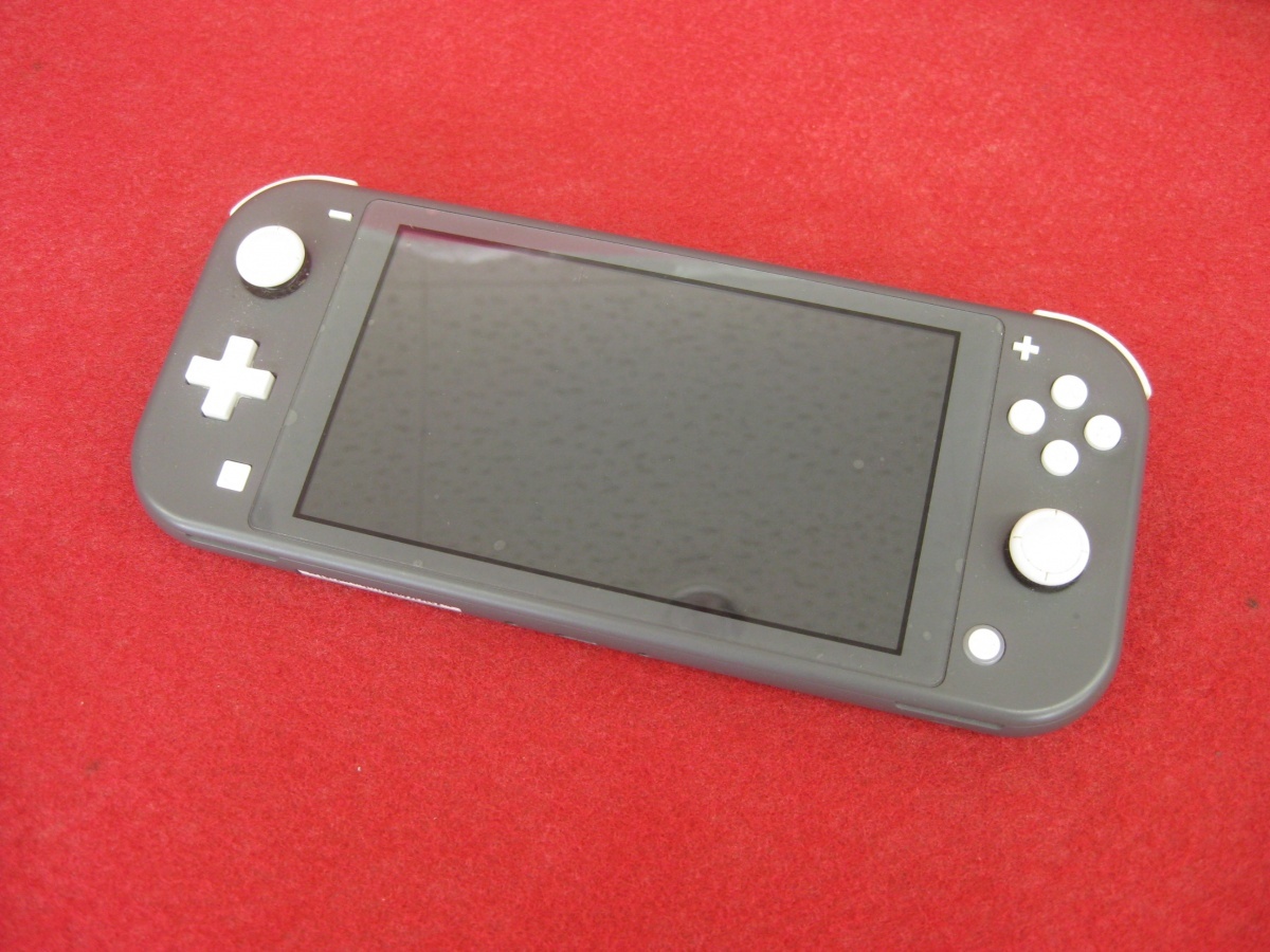 【ハッピー】任天堂 ニンテンドースイッチ Nintendo Switch Lite 本体 HDH-001 グレー XJJ70002264458 画面難有 ジャンク_画像1