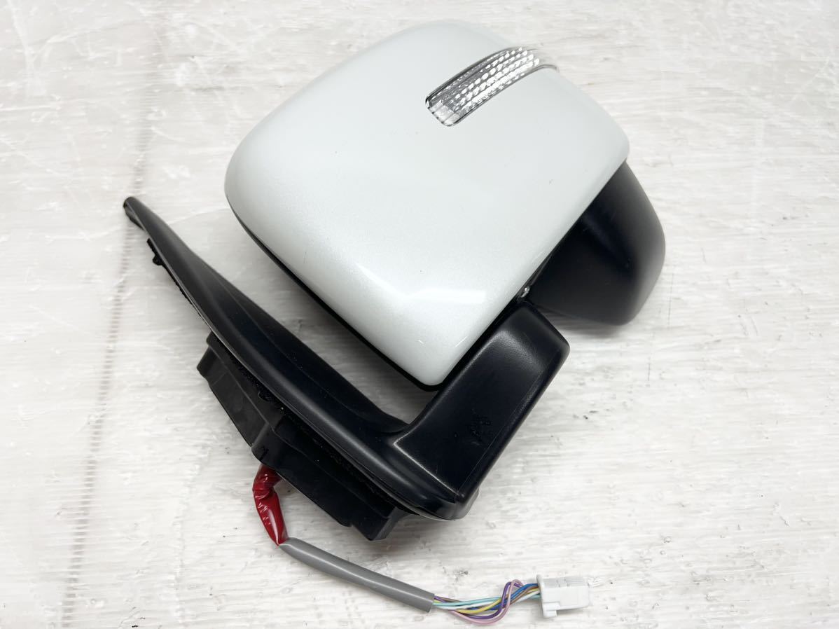 良品 送料込 即決 エブリィ DA17W 純正 左 ドアミラー 良品 送料込 即決 エブリィ DA17W 純正 左 ドアミラー