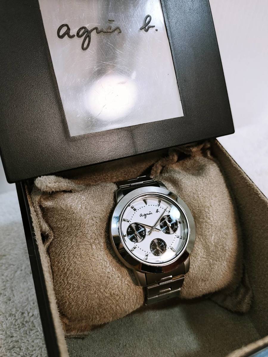 美品の方agnes b. アニエスベーレディース腕時計－日本代購代Bid第一