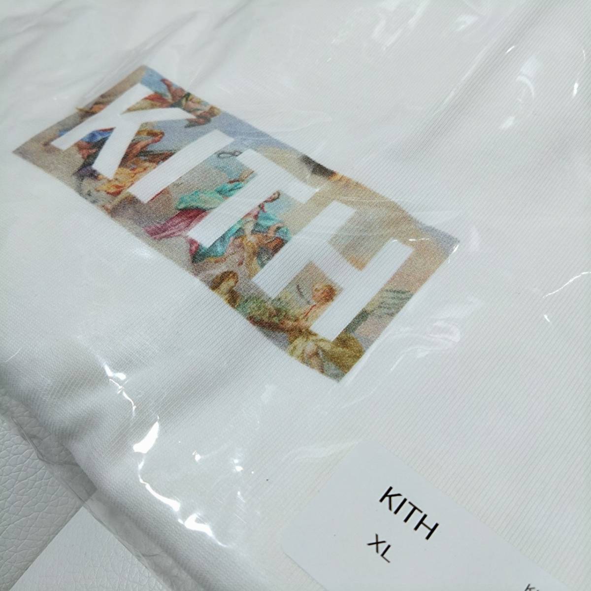 【新品 XL】Kith Angelic Classic Logo Tee 平野紫耀 着用【Spring 2023 Pt. II Editorial】SUPREME BOX ボックスロゴ Tシャツ_画像7