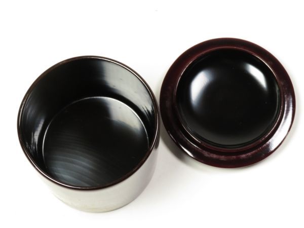 【6099】お茶道具　木製保証　美品　八つ橋蒔絵　金輪寺　棗　松峰　共箱　銘（初品・買取品）_画像6