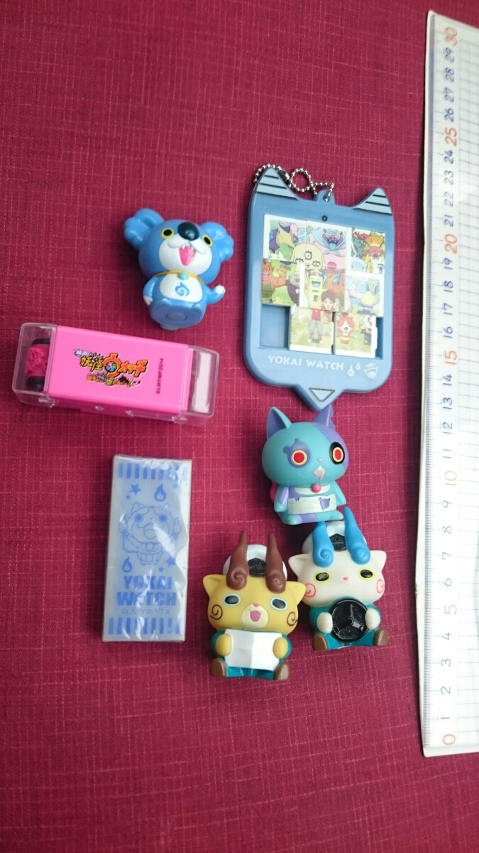 ヤフオク 送料無料 妖怪ウォッチ グッズセット 指人形 ソ ヤフオク 送料無料 妖怪ウォッチ グッズセット 指人形 ソ