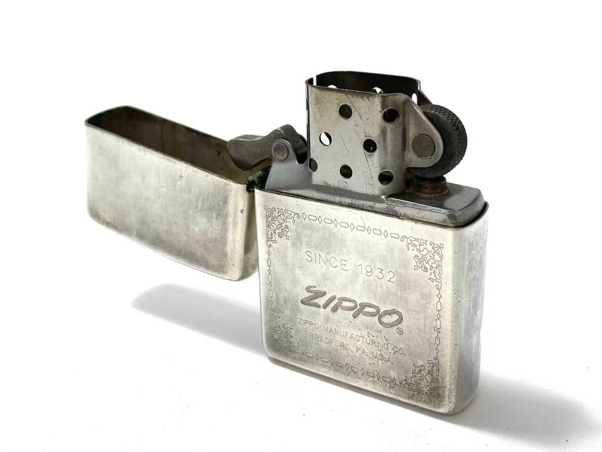 ZIPPO/ジッポー スターリングシルバー 1993 SINCE 1932 オイルライター 喫煙具 タバコ STERLING SILVER (43188TA2)_画像7