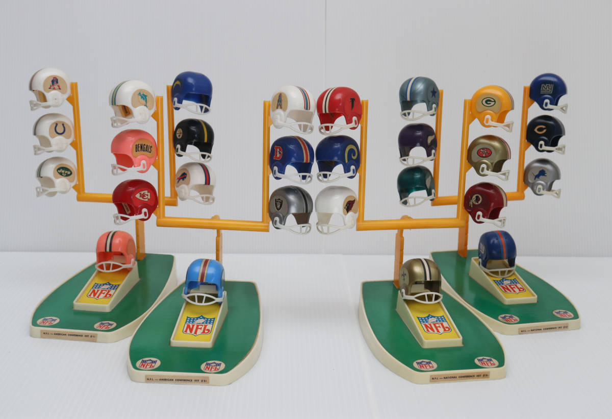 NFL Mini Helmets 1974 COMPLETE SET アメリカンフットボール ミニヘルメット 1974年 ビンテージ vintage_画像1