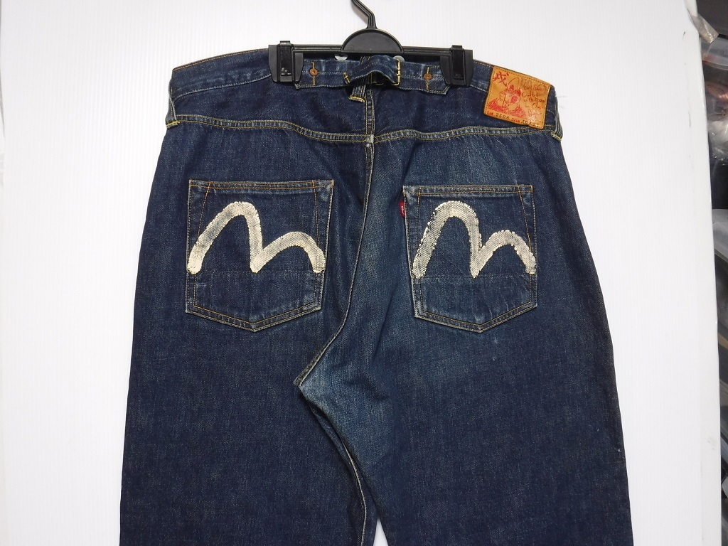 即決 EVISU エヴィス No 2 2506 初期 釣りパッチ SIZE=W40 即決 EVISU エヴィス No 2 2506 初期 釣りパッチ SIZE=W40
