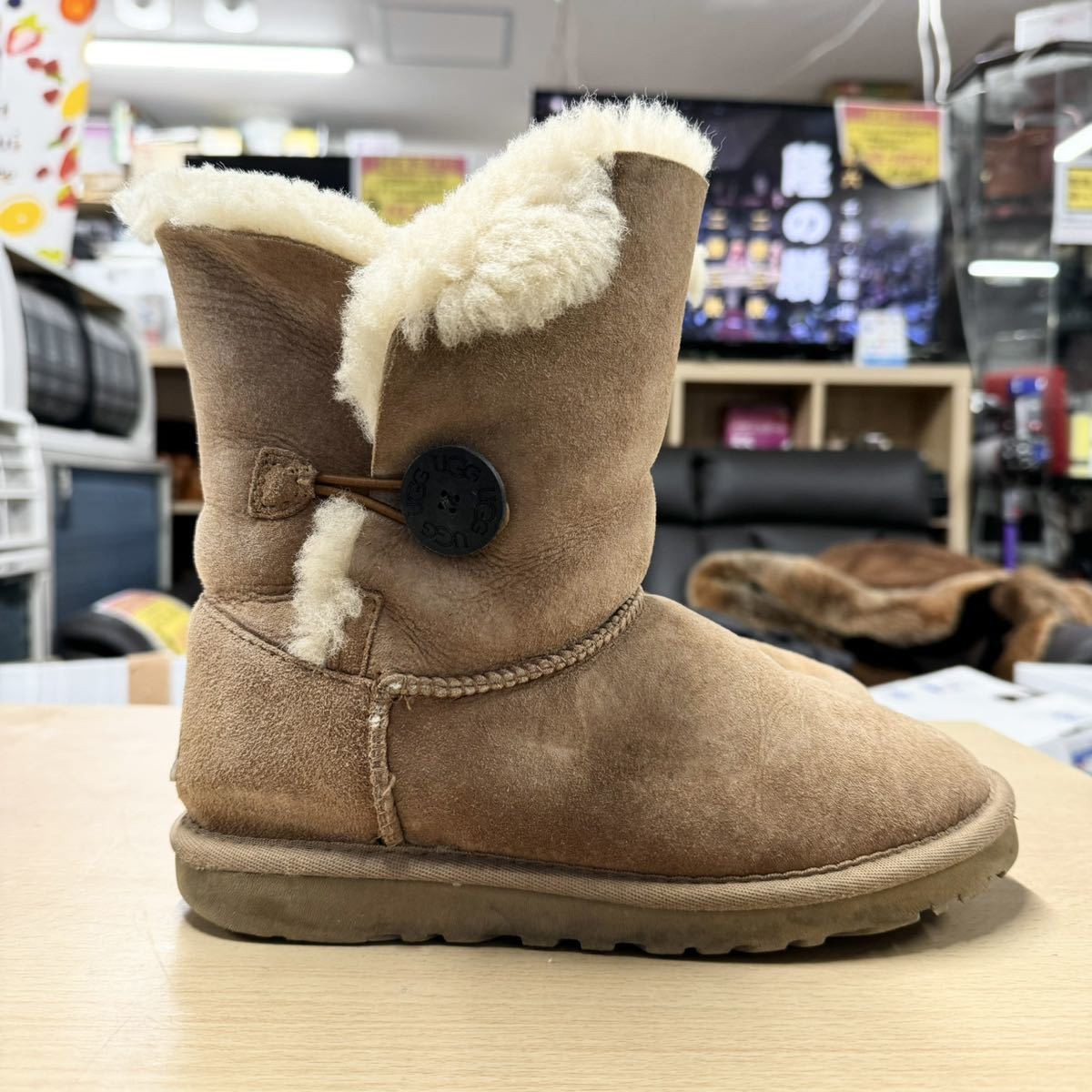 美品】UGG australia☆アグ オーストラリア☆ムートンブーツ☆ショート