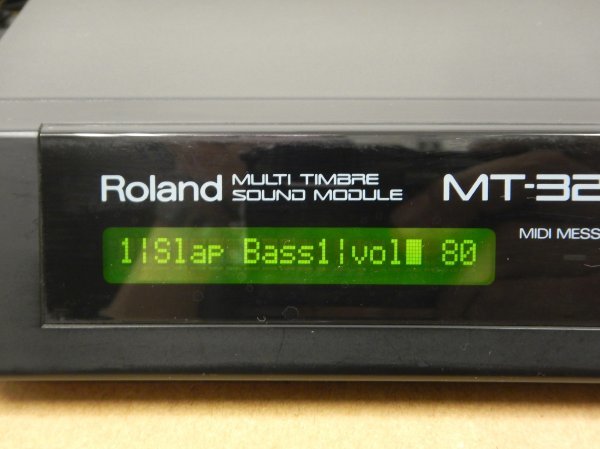 5862 ジャンク☆ Roland MT-32 MIDI 音源モジュール サウンドモジュール ローランド DTMDAW機材多数出品中_画像5