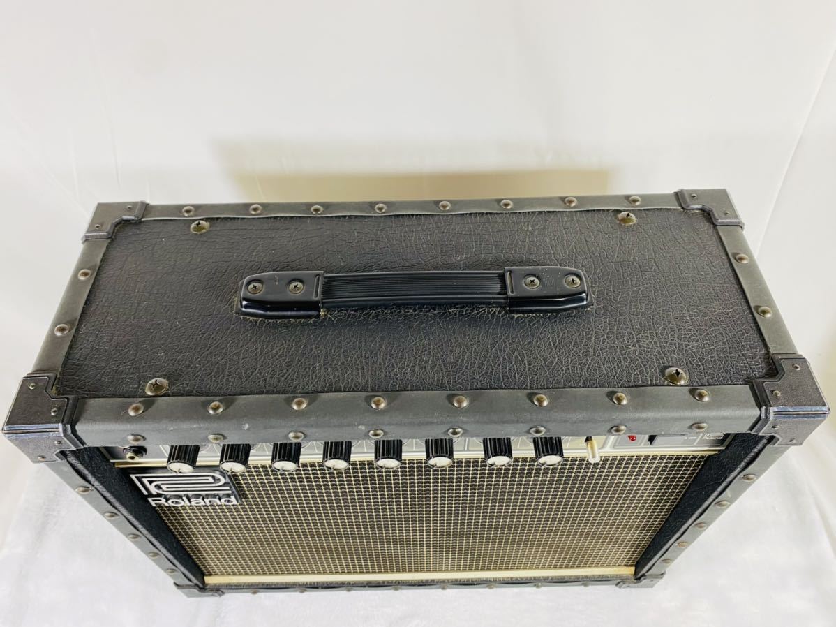 Roland ローランド JAZZ CHORUS-55 JC-55 ギターアンプ 簡易動作確認済み 現状品　純正カバー付き_画像7