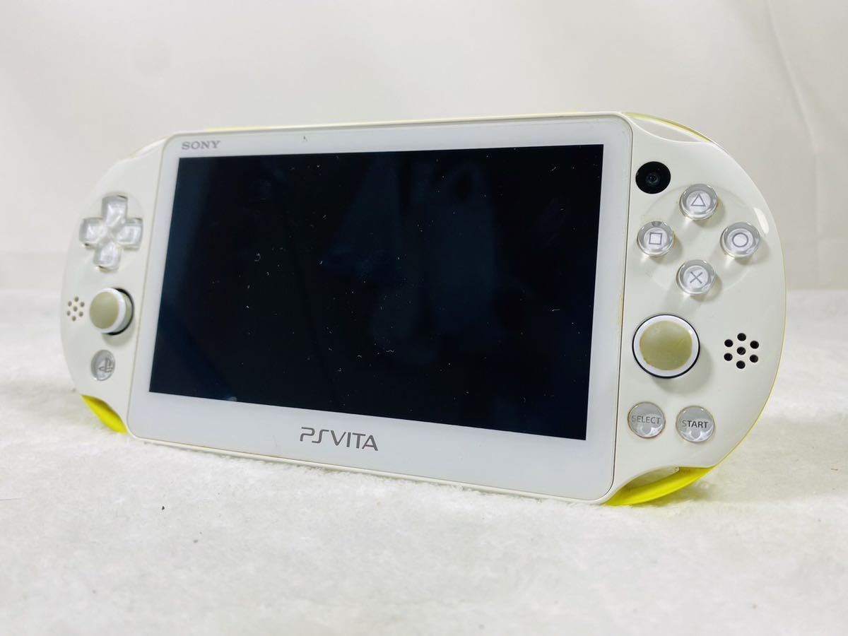 SONY PlayStation Vita 本体 PCH-2000 ライムグリーン ソニー プレイステーションヴィータ PSVITA 簡易動作確認　現状品_画像1