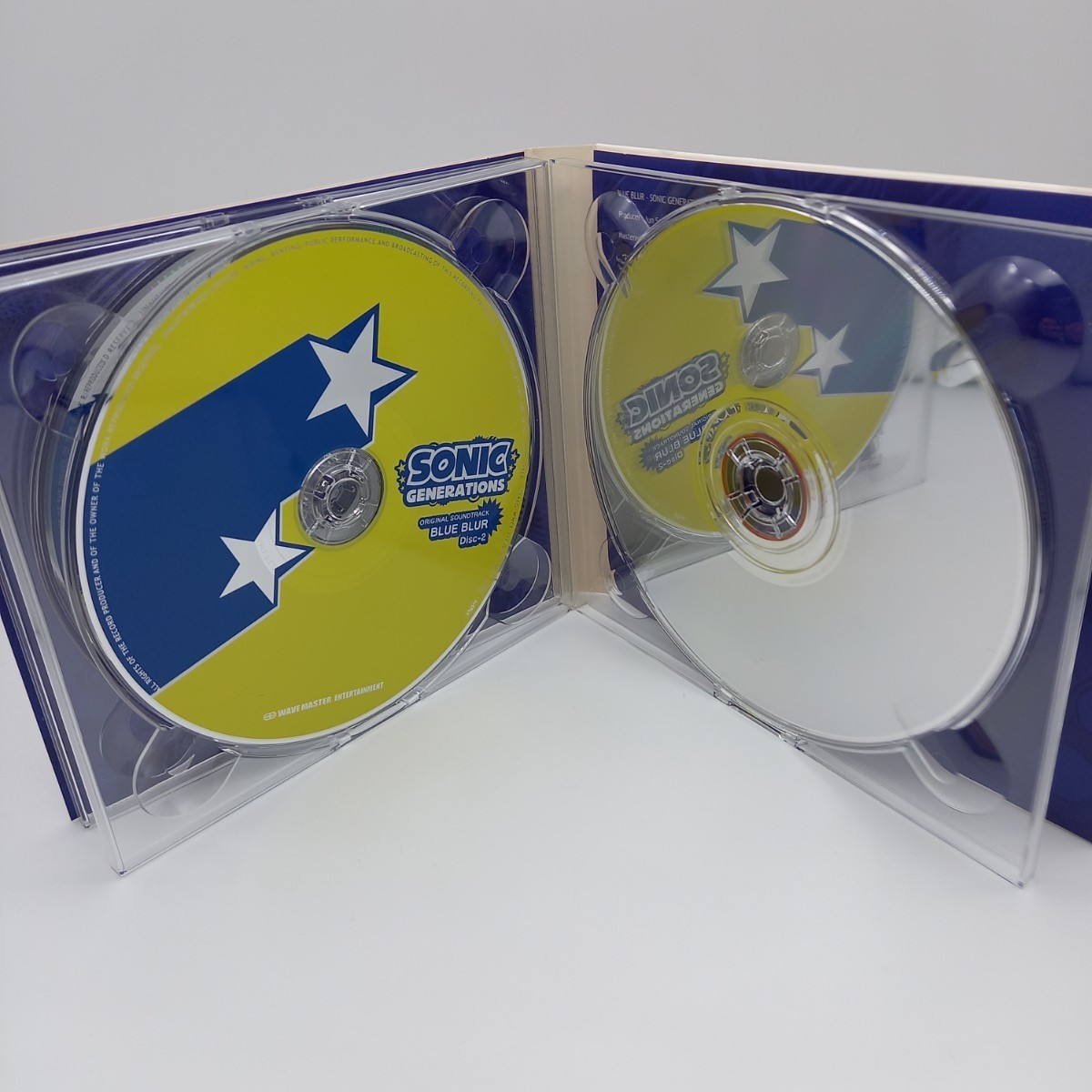 C-0740★中古CD 3枚組 ステッカー付★SONIC GENERATIONS OST BLUE BLUR　ソニック・ジェネレーションズ ゲーム音楽_画像9