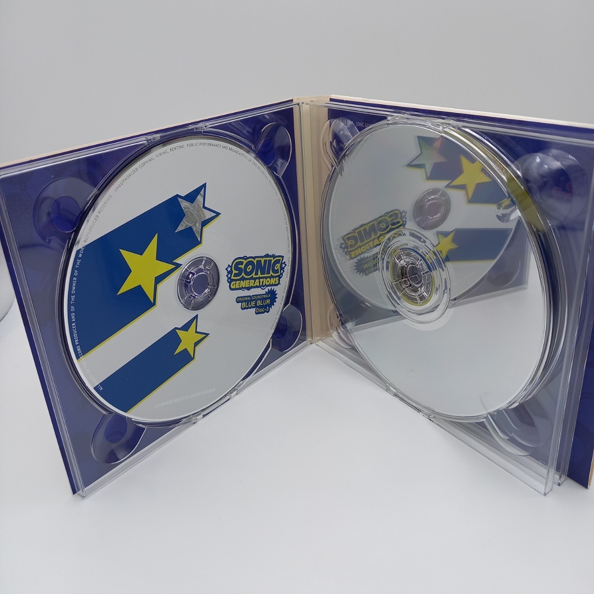 C-0740★中古CD 3枚組 ステッカー付★SONIC GENERATIONS OST BLUE BLUR　ソニック・ジェネレーションズ ゲーム音楽_画像10