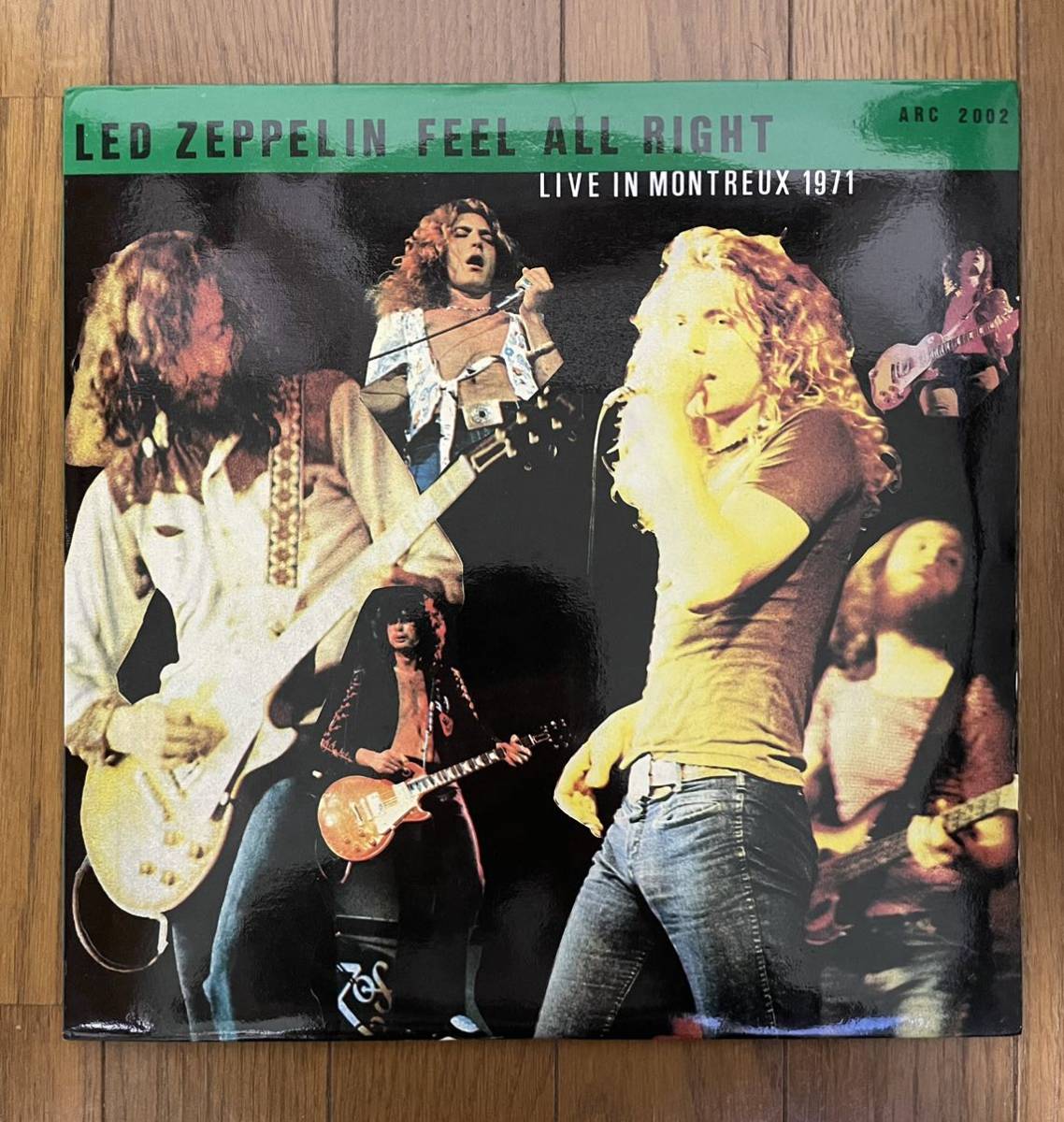 Led Zeppelin Feel All Right Live In Montreux 1970 2LP オリジナル盤ワンオーナー品 1970年3月7日_画像1
